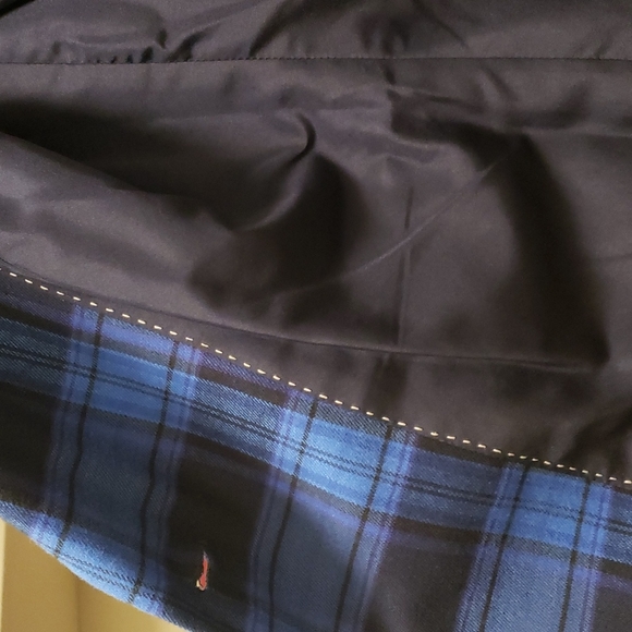 Merona Blue Plaid Blazer - Picture 6 of 12